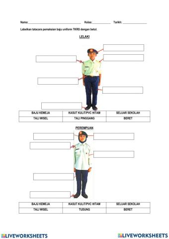 Kadet remaja sekolah