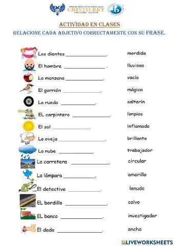 Conociendo los adjetivos