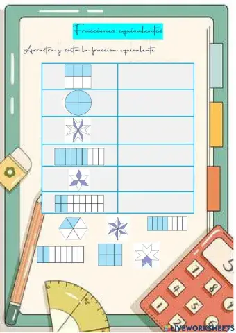 Fracciones equivalentes