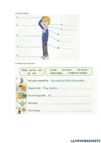 Illness - What's the matter?