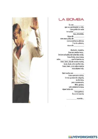 Canción: español para extranjeros