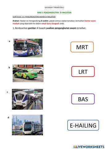 Geografi tingkatan 2