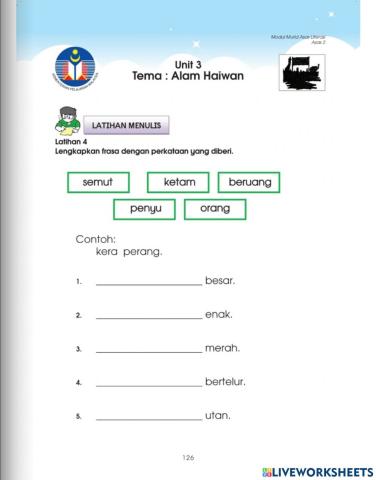 Frasa kata pemulihan khas