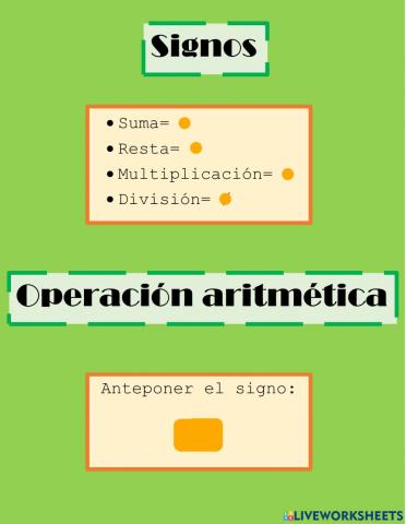 Reglas en operaciones de Excel