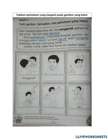 Pentingkan Kebersihan dan Kesihatan