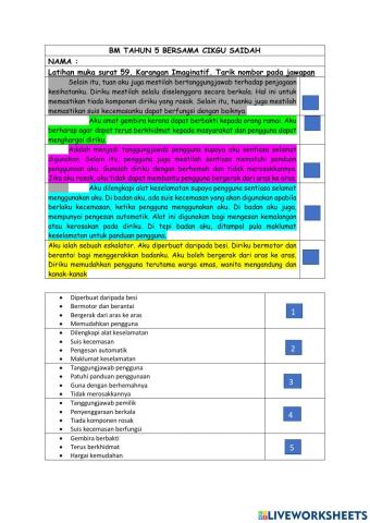 Aku sebuah eskalator