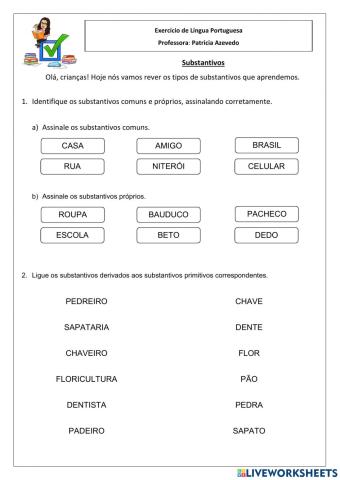 Português-Substantivos