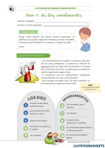 Tema 09: Los Mandamientos