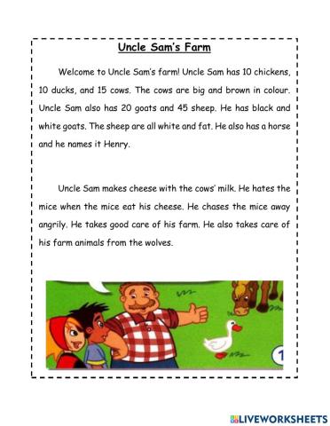 Year 3 Module 7 Out and about