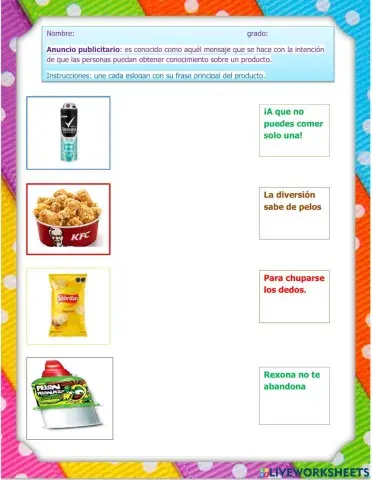 Función de las frases publicitarias