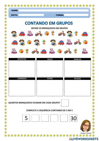 Contando Em Grupos