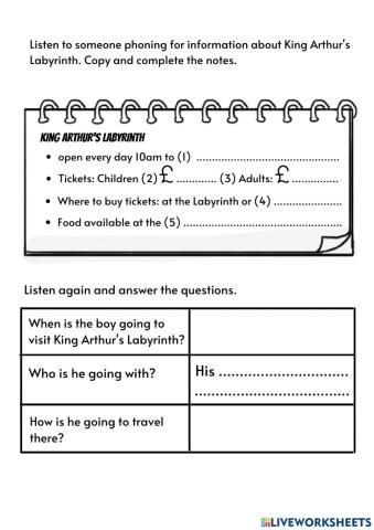 King Arthur's Labyrinth