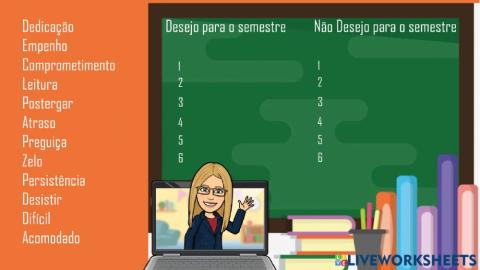 Primeira aula do semestre