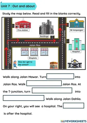 Year 3- Unit 7: Out and about