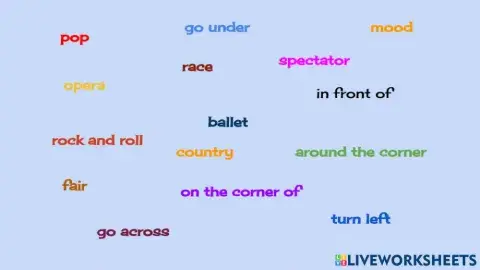 Vocabulary Builder- face the music