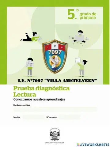 Prueba diagnostica lectura
