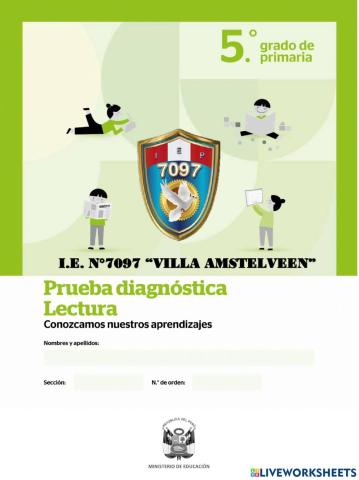 Prueba diagnostica lectura