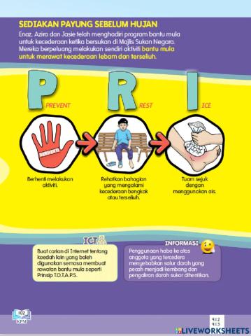 Pendidikan kesihatan tahun 4 - sediakan payung sebelum hujan