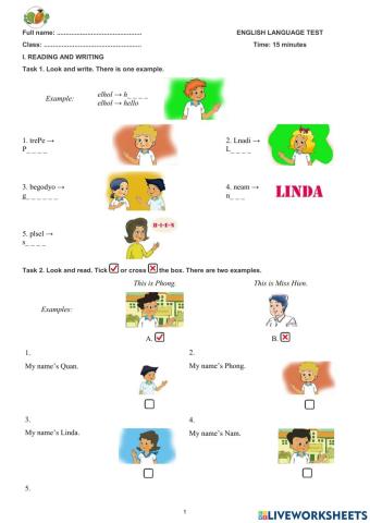 E3 u2 reading writing