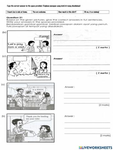 Paper 1 question 21 vol.5