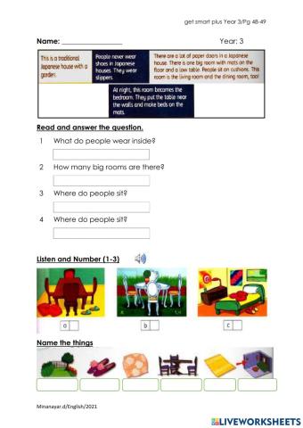 Get smart 3 - The Tradisional Japanese house