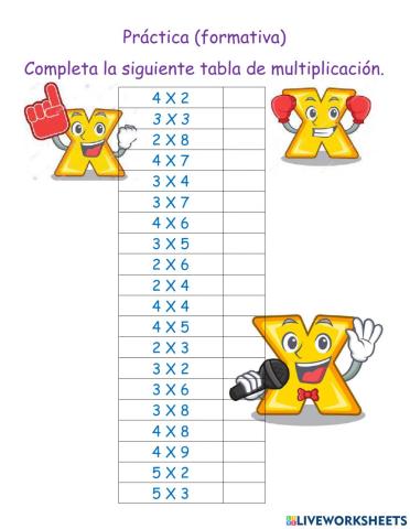 La Multiplicación