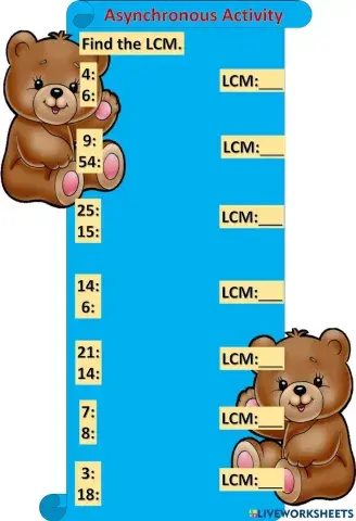Least Common Multiples