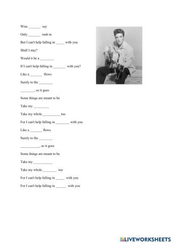 Presley I Can-t Help Falling