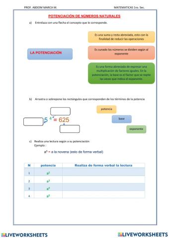 Introducción a las Potencias