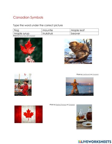 Canadian Symbols