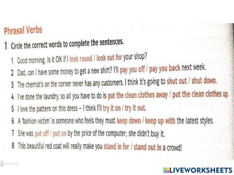 Vocabs Unit 4 form 5