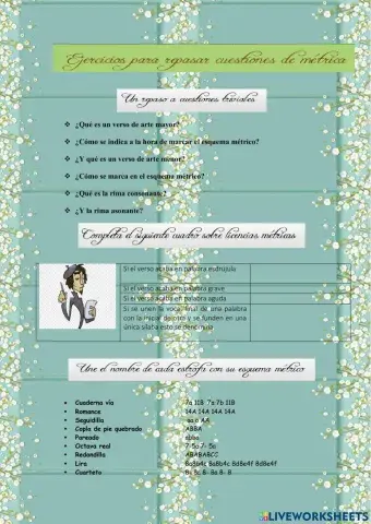 Ejercicios de métrica