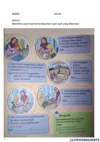 Ayat Tunggal dan Ayat Majmuk