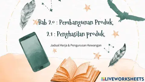 Jadual Kerja & Bajet