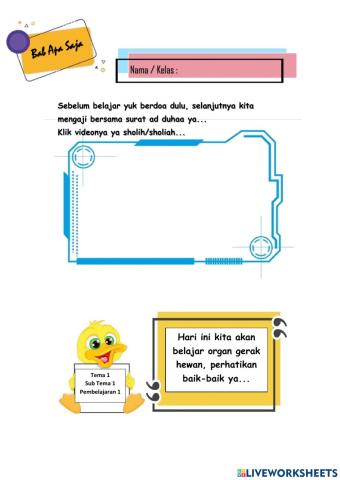 Materi Daring Kelas 5