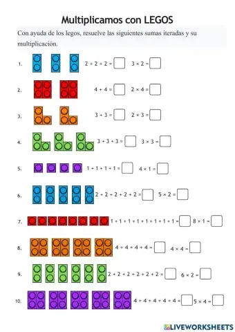 Multiplicamos con sumas iteradas