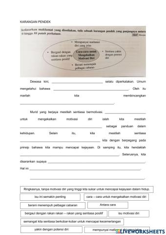 Latihan Karangan Pendek