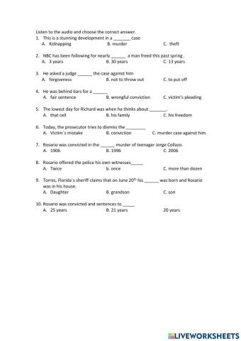 Ehi. module 4 listening