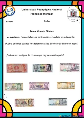 Cuento Billetes