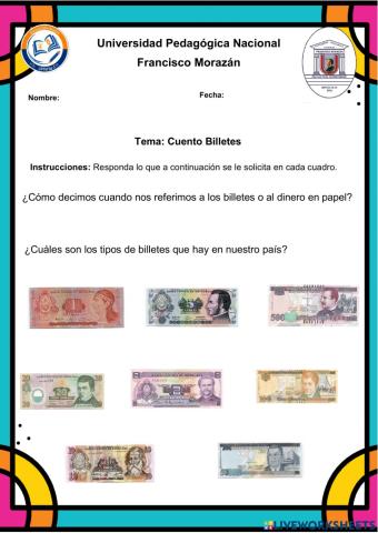 Cuento Billetes
