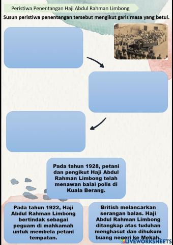 Peristiwa Penentangan Haji Abdul Rahman Limbong
