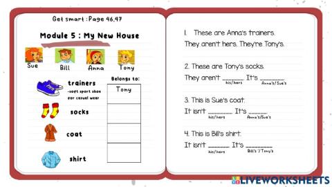 Module 6: My New House