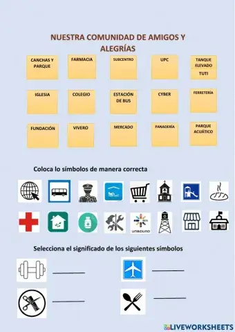 El plano y sus simbolos