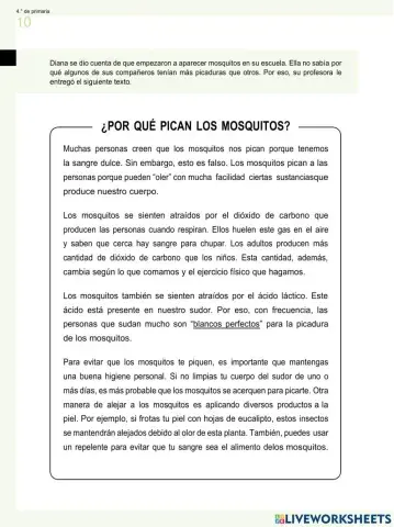 Preguntas de Evaluación Diagnóstica 4to. parte 2