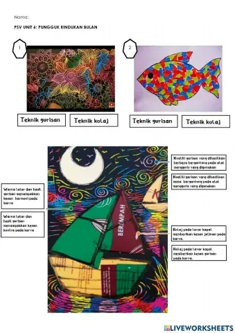 Unit 6: pungguk rindu akan bulan