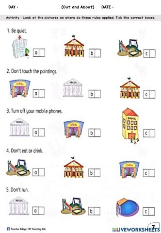 Out and About (Tick)