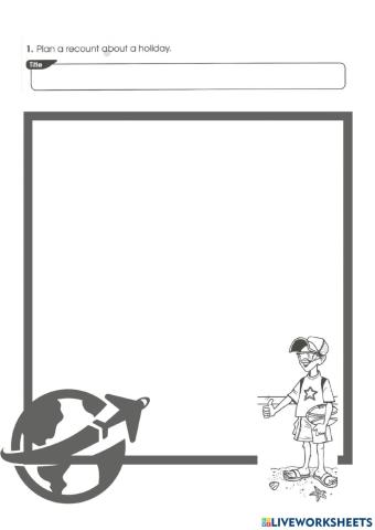 Recount about a holiday