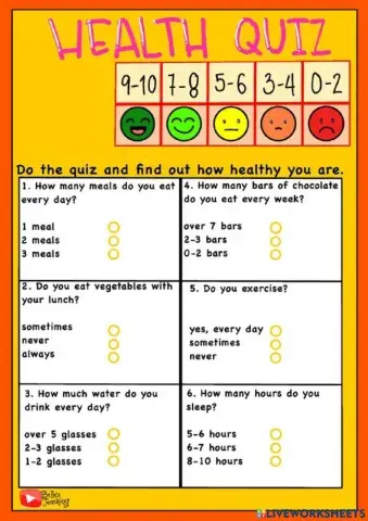 Health quiz