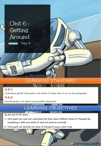 Reading 1 Different Means of Transport