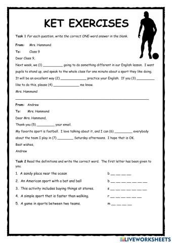 KET Exercises